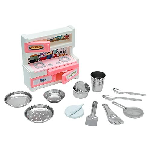 8th product image for Roleplay Kitchen Set for Kids - Pure Veg Big Kitchen Set - BachcheCompany.com