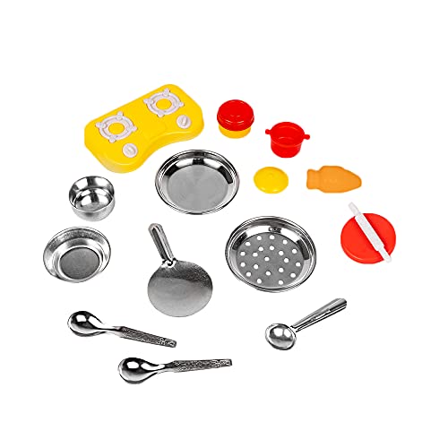 Preview image 8th product image for Perfect Roleplay Kitchen Set for Kids - Pretend Play Vessels Set - BachcheCompany.com