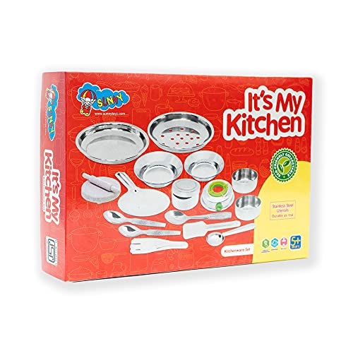 Kids' Plastic Kitchen Set - Roleplay and Pretend Play Set - BachcheCompany.com