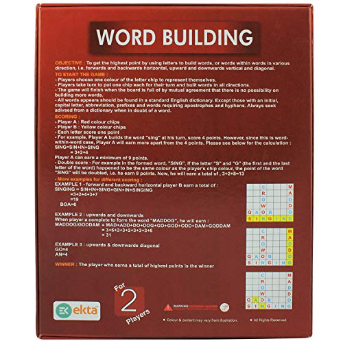 4th product image for Fun Word Building Board Game for All Ages - BachcheCompany.com